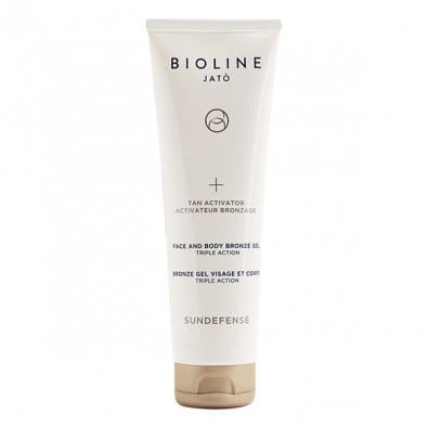 Bioline Sundefense + Tan Activator Face and Body Bronze Gel 