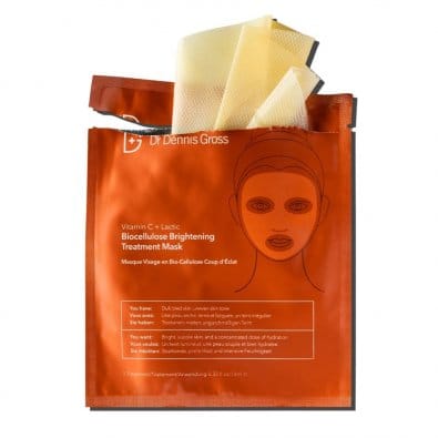 Dr.Dennis.Gross Vitamin C Lactic Biocellulose Brightening Treatment Mask