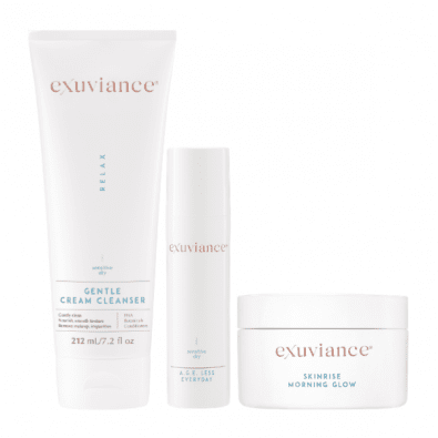 Exuviance Skinrise Morning Glow Routine