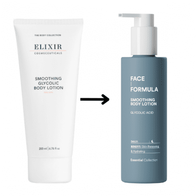Face.Formula Smoothing Body Lotion
