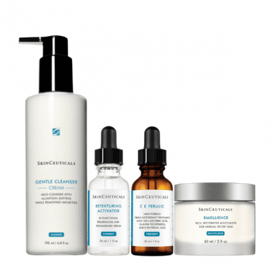 SkinCeuticals Startkit Mot Tilltäpptheter För Torr/Normal Hud