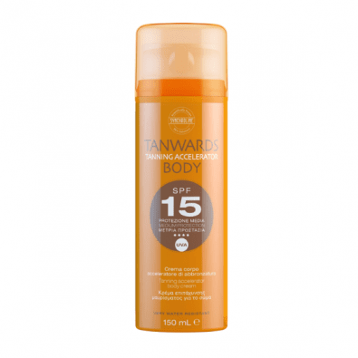 Synchroline Tanwards Tanning Accelerator Body Spf 15