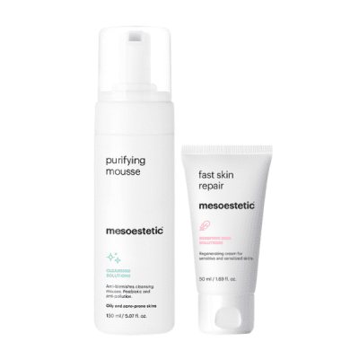 Mesoestetic Duo för Keratosis Pilaris i Ansiktet
