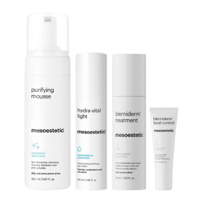 Mesoestetic Startkit För Finnar och Tilltäppt Hud