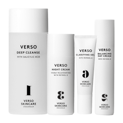 Verso Startkit Mot Tilltäppt Blandad/Fet Hud
