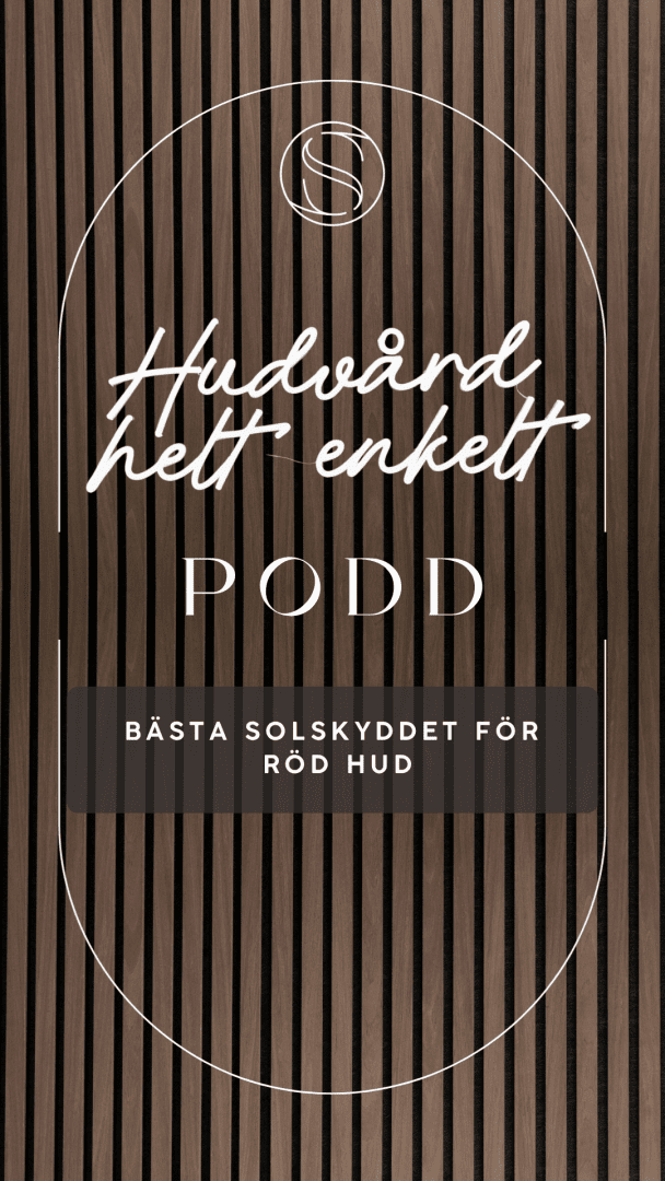 Solskydd som minskar rodnad