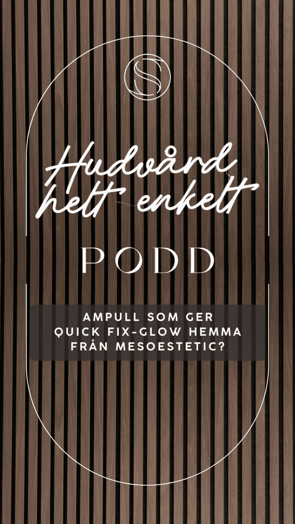 Ampull som ger quick fix-glow hemma från Mesoestetic?