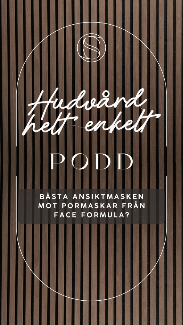 Bästa ansiktsmasken mot pormaskar och tilltäpptheter från Face Formula?