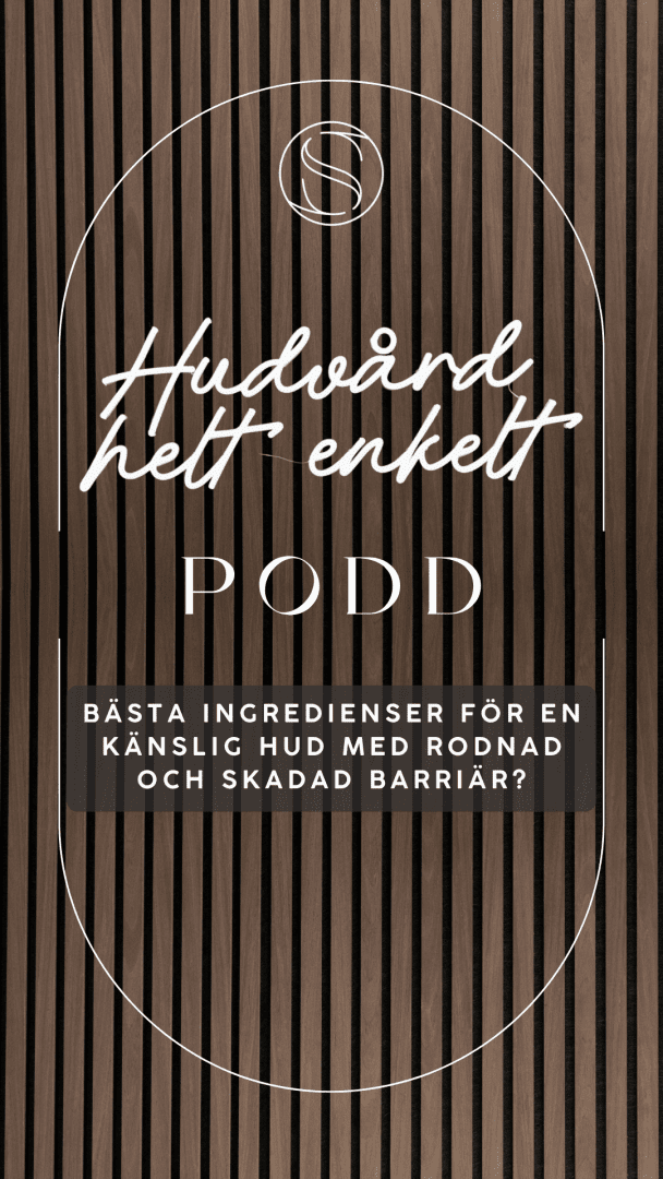 Bästa ingredienser för en känslig hud med rodnad och skadad barriär?