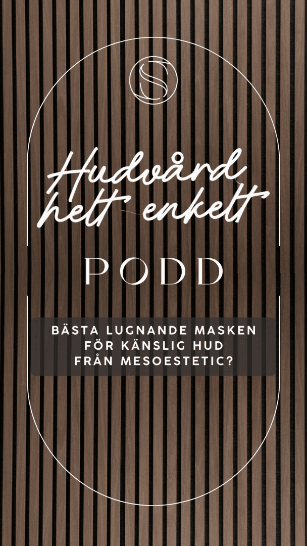 Bästa lugnande masken för känslig hud från Mesoestetic?