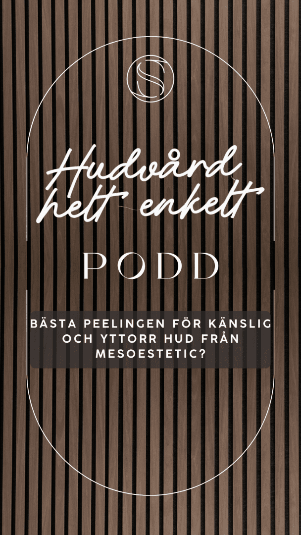 Bästa peelingen för känslig och yttorr hud från Mesoestetic?