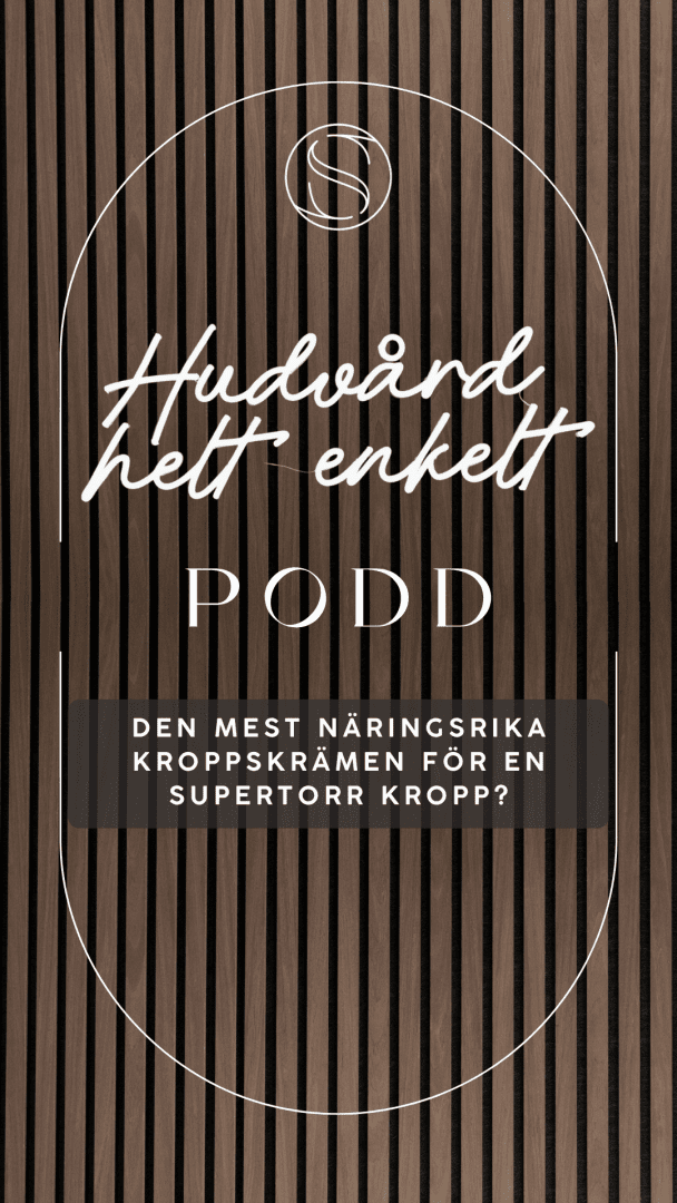 Den mest näringsrika kroppskrämen för en supertorr kropp från Codage?