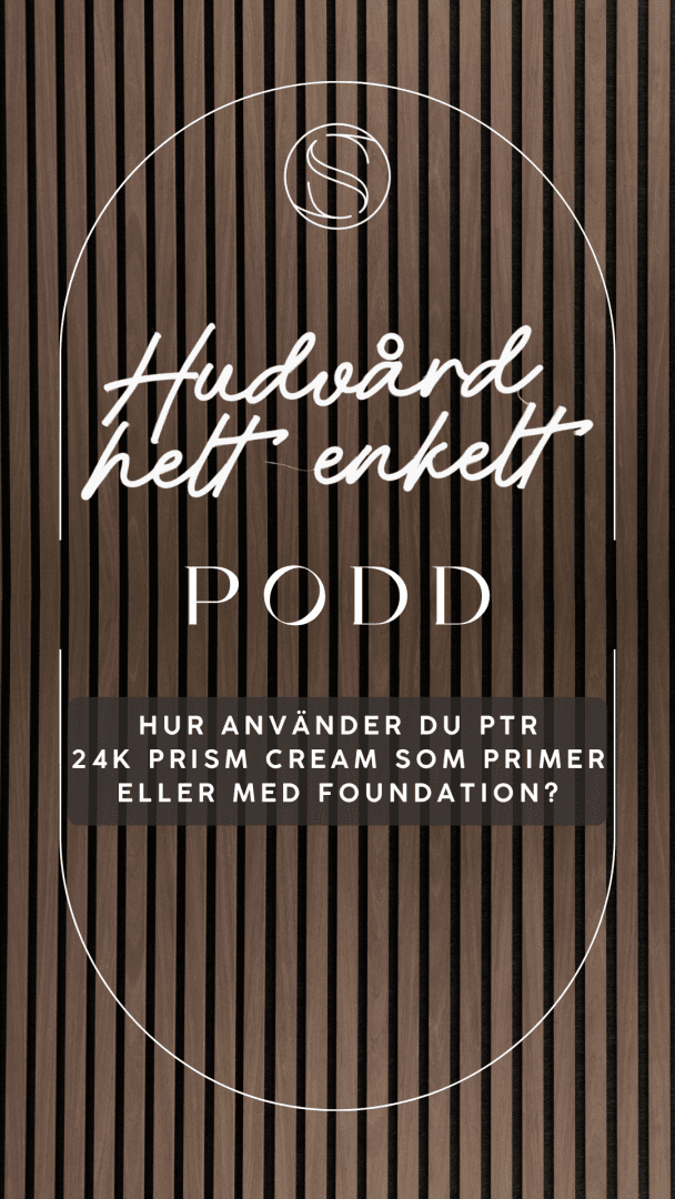 Hur använder du PTR Prism Cream som primer eller med foundation?