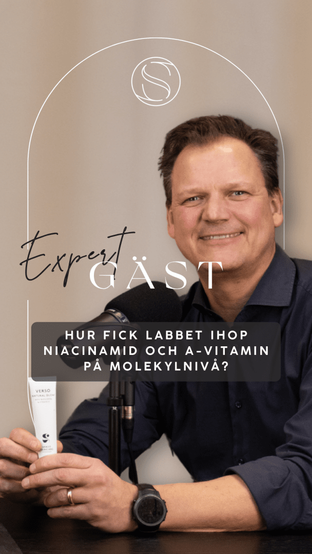 Hur fick labbet ihop niacinamid och A-vitaminsyra på molekylnivå – Verso?