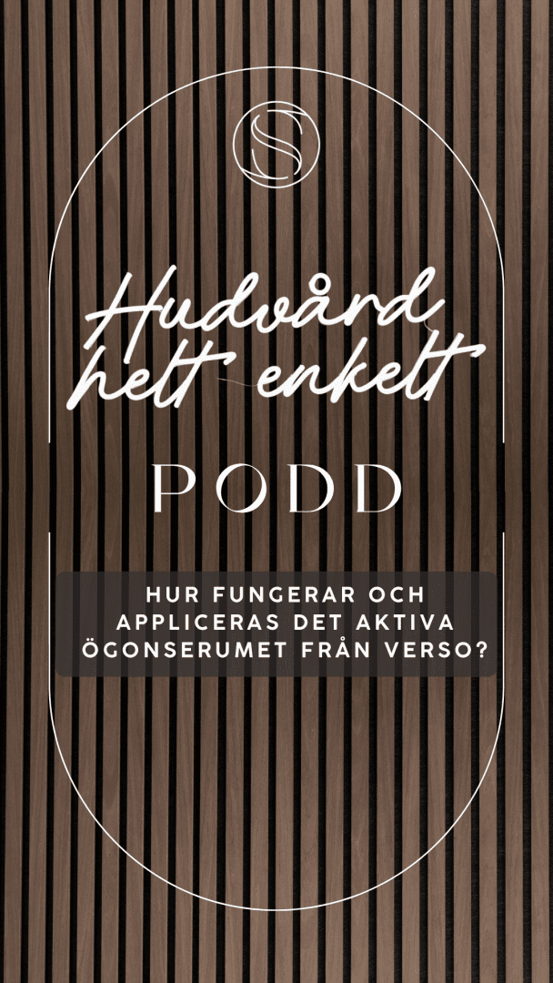 Hur fungerar och appliceras Verso Super Eye Serum?