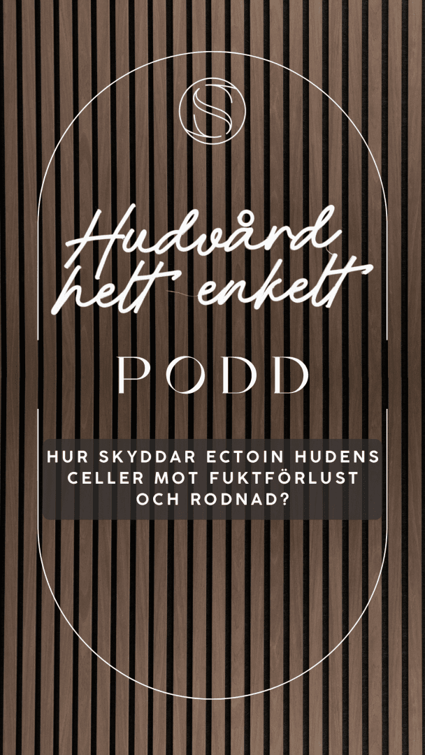 Hur skyddar ectoin hudens celler mot fuktförlust och rodnad?