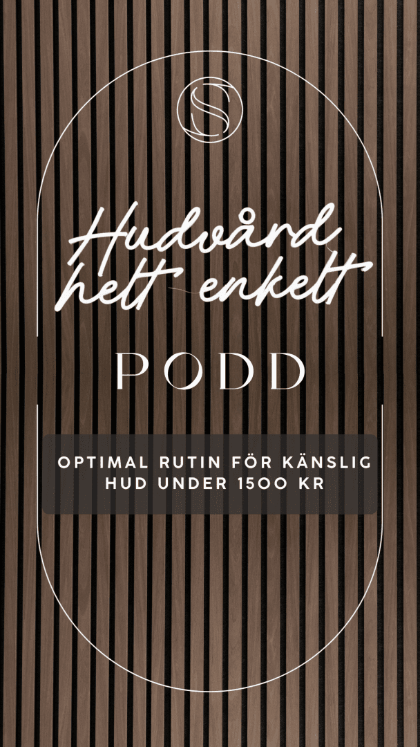 Enkel hudvårdsrutin för känslig hud