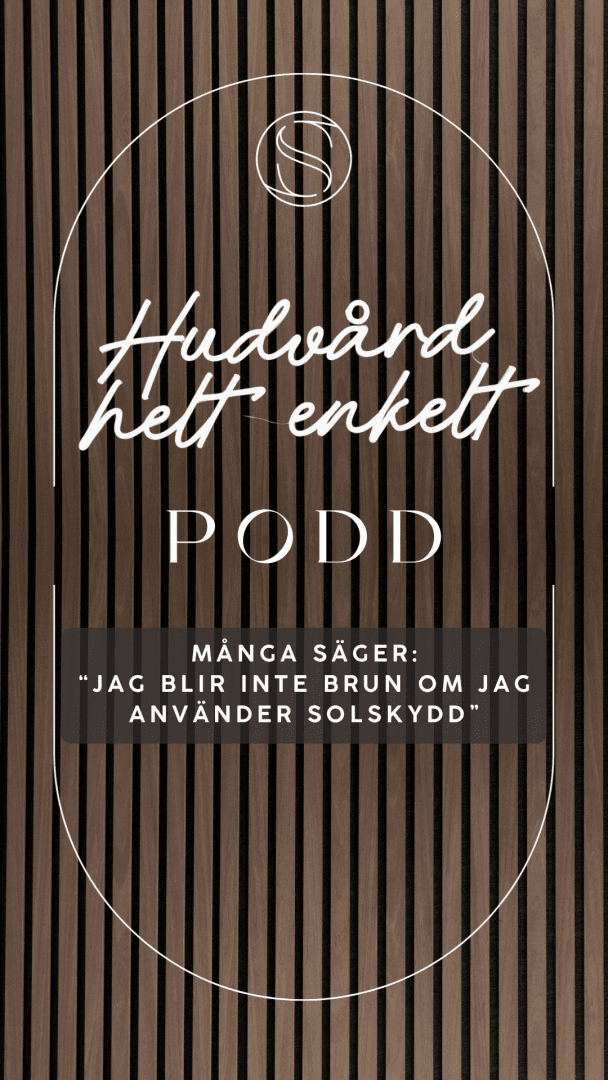 Jag blir inte brun om jag använder solskydd