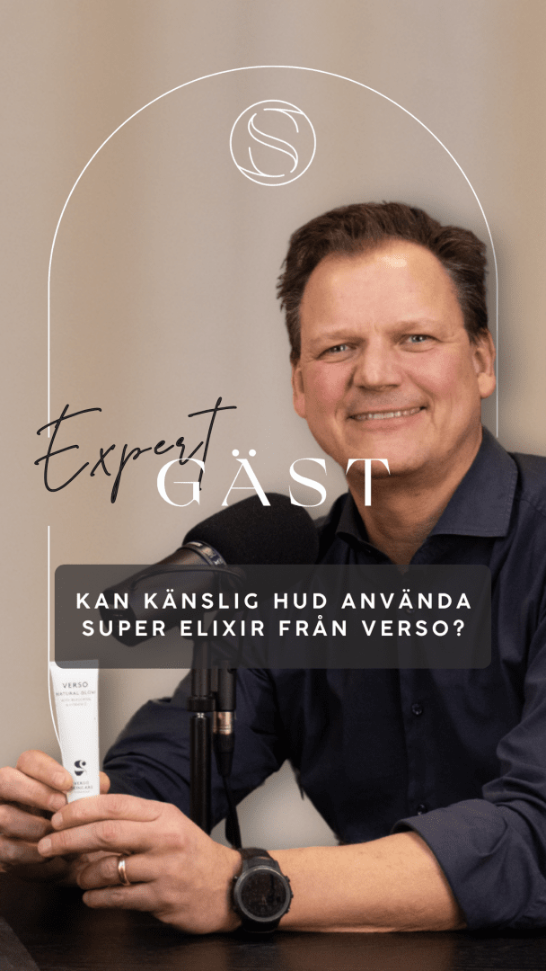 Kan känslig hud använda Super Elixir från Verso?