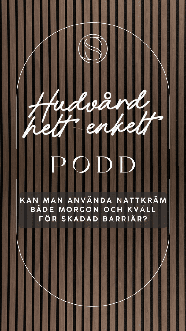 Kan man använda nattkräm både morgon och kväll för skadad barriär?