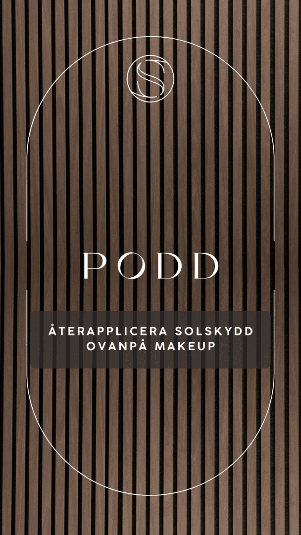 Så återapplicerar du solskydd på bästa sätt ovanpå makeup