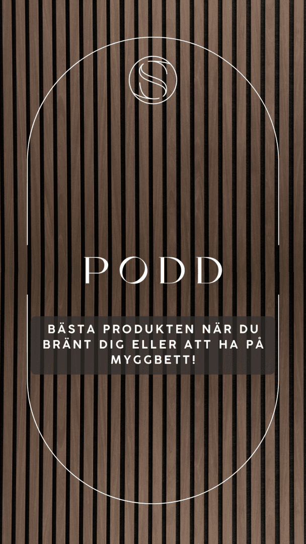 Bästa produkten när du bränt dig eller att ha på myggbett!