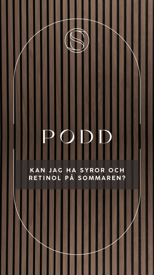 Kan jag ha syror och retinol på sommaren?