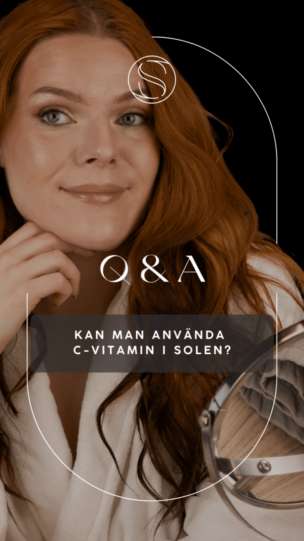 Kan man använda C-vitamin i solen?