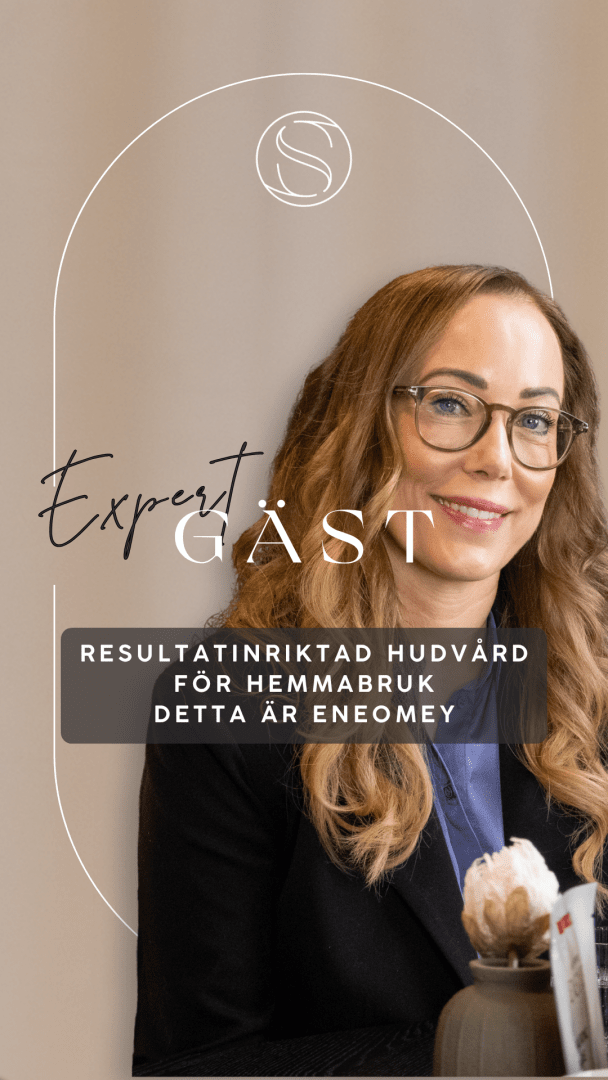 Resultatinriktad hudvård för hemmabruk Detta är Eneomey