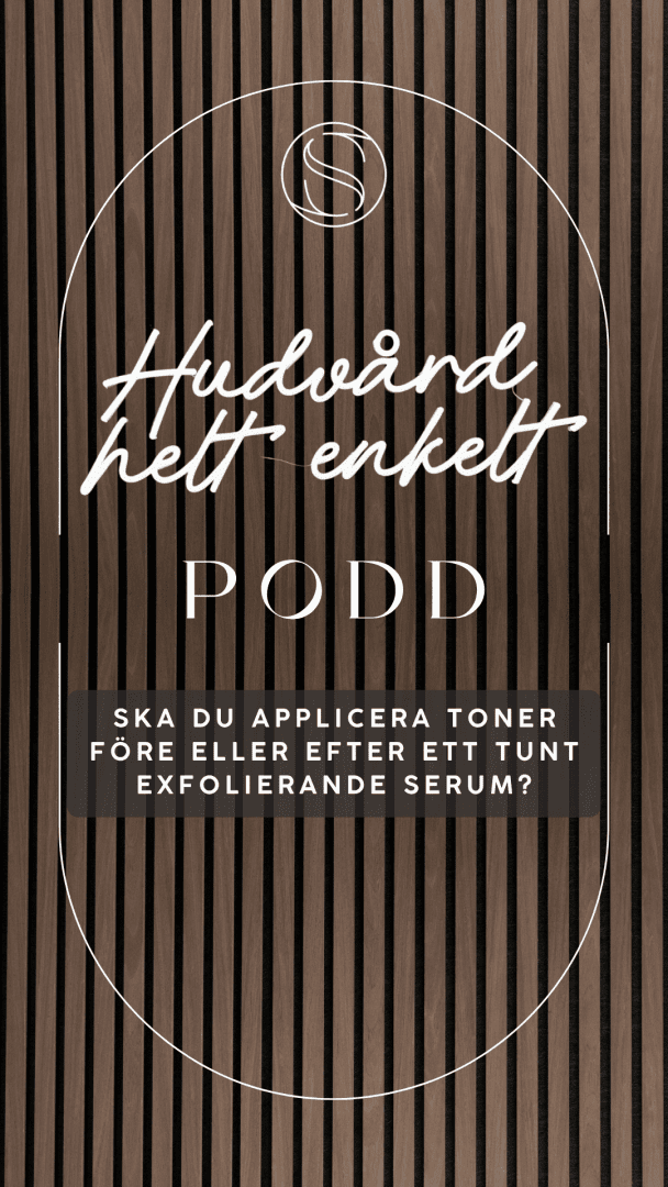 Ska du applicera toner före eller efter ett exfolierande serum från iS Clinical?