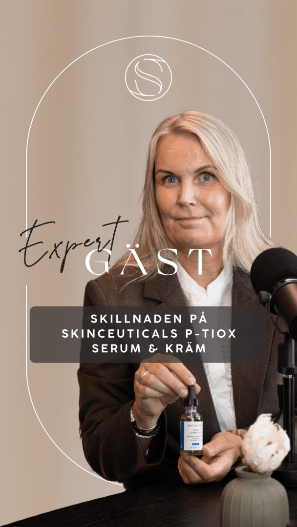 Skillnaden på SkinCeuticals P-tiox serum & kräm