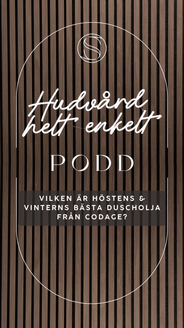 Vilken är höstens & vinterns bästa duscholja från Codage?