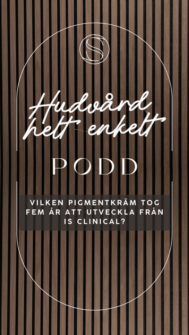 Vilken avancerad pigmentkräm tog fem år att utveckla från iS Clinical?