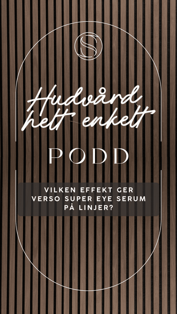 Vilken effekt ger Verso Super Eye Serum på linjer?