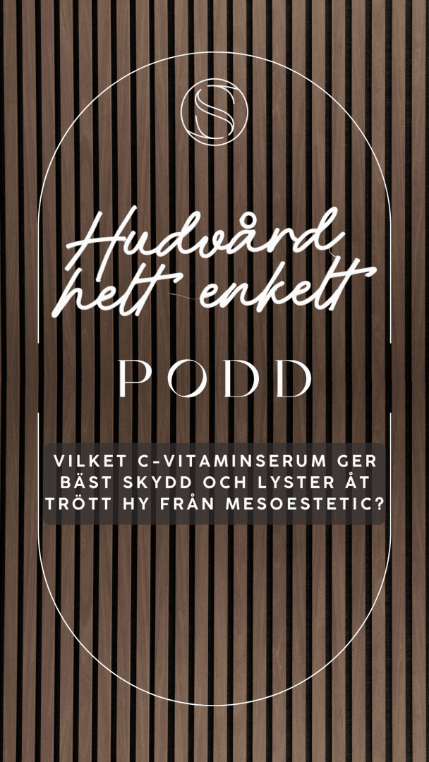 Vilket C-vitaminserum ger bäst skydd och lyster åt trött hy från Mesoestetic?